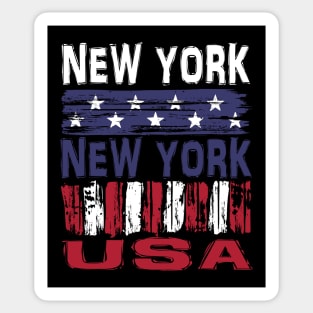 New York New York USA T-Shirt Sticker